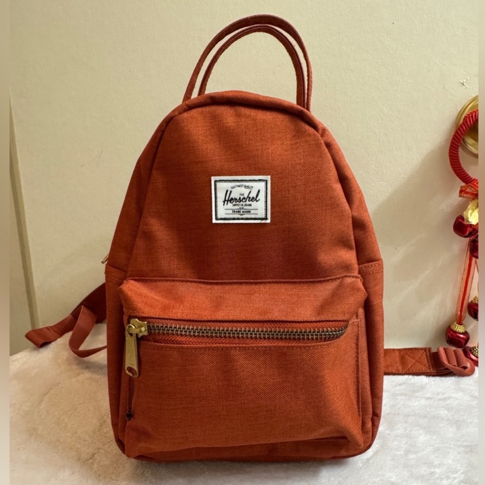 Herschel Nova Mini Backpack – Rust/Orange – Pre-Owned (Great Condition) - Picture 3 of 16